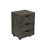 Bloc 3 tiroirs sur roulettes EKO H62xL42xP37 cm décor rebab