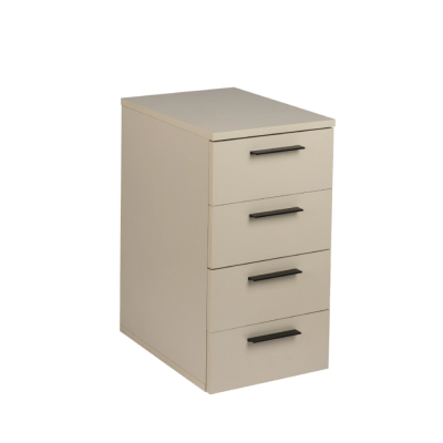 Bloc 4 tiroirs EKO H65xL35xP44 cm décor kumtasi