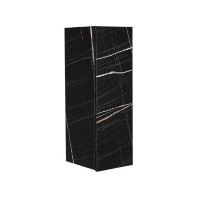 Armoire suspendue STYLE noir marbré 90x30x35 cm
