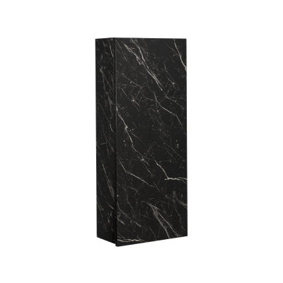 Armoire suspendue STYLE marbré noir 90x40x17 cm