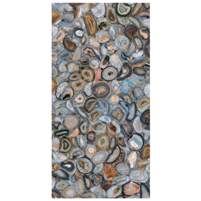 Grès rectifié brillant WA09 LUC SQ 120x278x0,6 cm