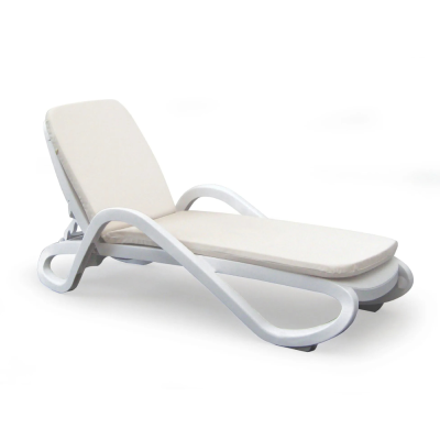 Matelas chaise longue EDEN Ecru