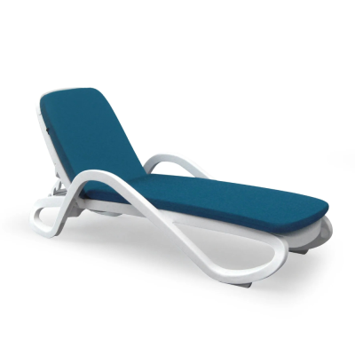 Matelas chaise longue EDEN Bleu