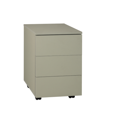 Bloc 3 tiroirs sur roulettes EKO H62xL42xP37 cm vert