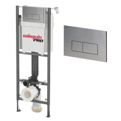 Bati INITIO + Plaque chromée mat