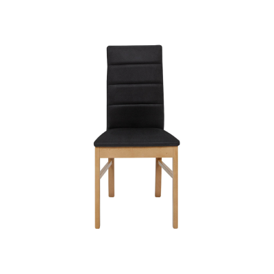 Chaise OSTIA chêne naturel/ noir SOLAR_99
