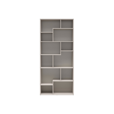 Bibliothèque TETRIX cachemire 87,5x197,5x33,5 cm