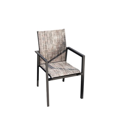 Chaise en aluminium MORATO Antracite