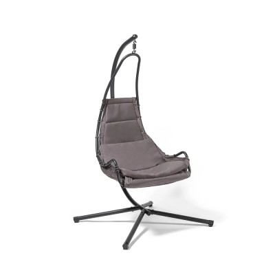 Balançoire acier OSLO Gris 195x90x95 cm