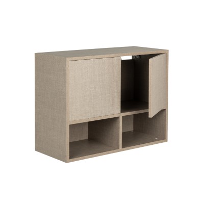 Rangement suspendu NIDO 80x60x34 décor Bohça
