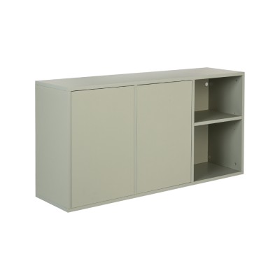 Rangement suspendu LINEO PLUS 120x60x32 décor Vert