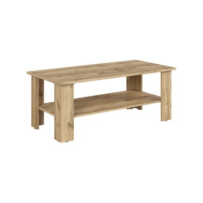 Table basse ACADIA chêne wotan 115X56X45,5 cm