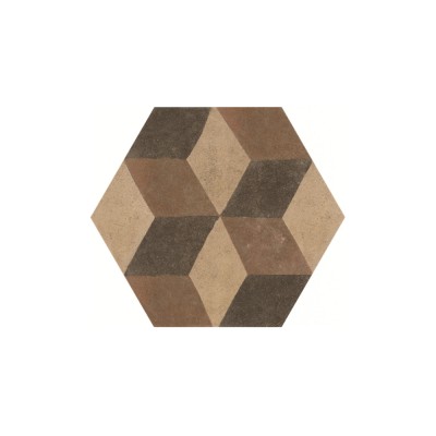 Grès mat FI DECO Beige 25X21,6 cm