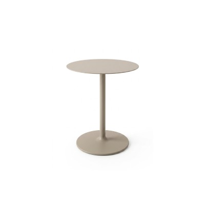 Table STILO café D40cm H50cm ivory