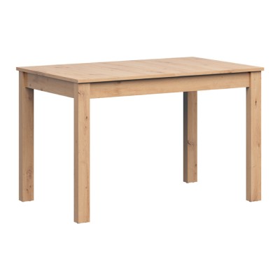 Table extensible RAMEN PLUS MIDI chêne rustique 120-160x75x75 cm