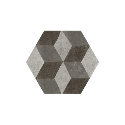 Grès mat FI DECO GREY 25X21,6 cm