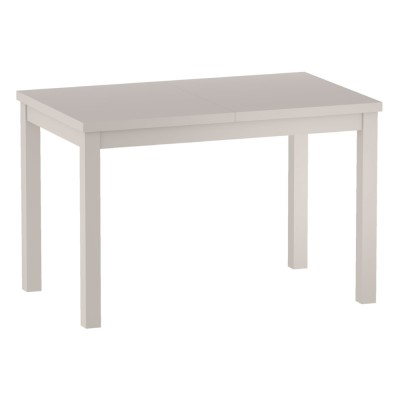 Table extensible RAMEN PLUS MINI cachemire blanc 100-140x60x75 cm