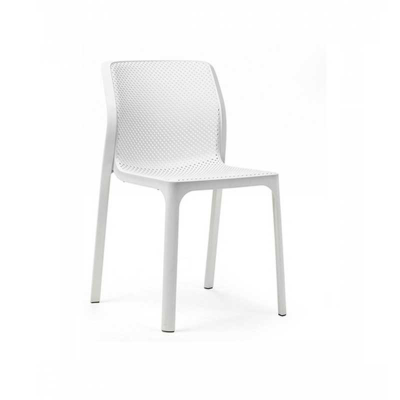 Chaise polypropylène et fibre de verre BIT Blanc 84x52x55 cm