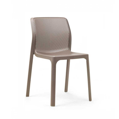 Chaise polypropylène et fibre de verre BIT Tortora 52x84x55