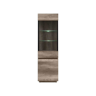 ARMOIRE VITREE 60CM ANTICCA CHÊNE MONUMENT