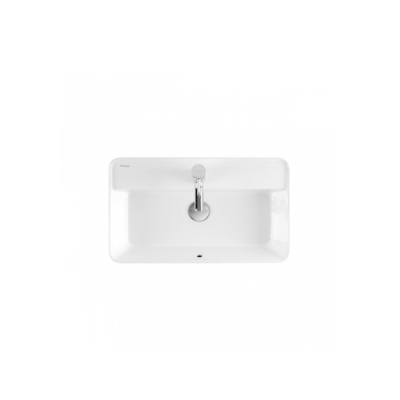 LAVABO SANLIFE RECT A POSER 60X35 AC TROU