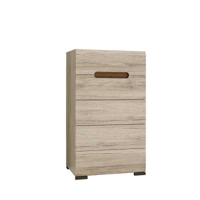 COMMODE AZTECA 5TIROIRS CHÊNE
