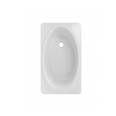 Baignoire acrylique BABYBATH blanc rectangulaire 100x50 cm