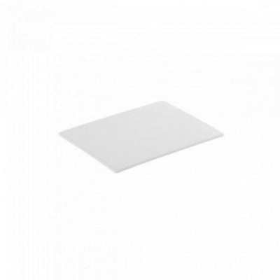 Couvercle pour lavabo céramique VISTA blanc rectangulaire 32.5x20 cm